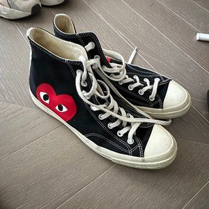 Comme des Garcons sneakers, black, size 11 M